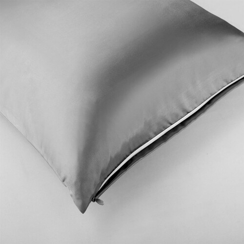 Satin Silk Pillowcases Queen Size 20x29 Inch 2 Pack 2