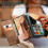 Leather iPhone 13 case brown 3