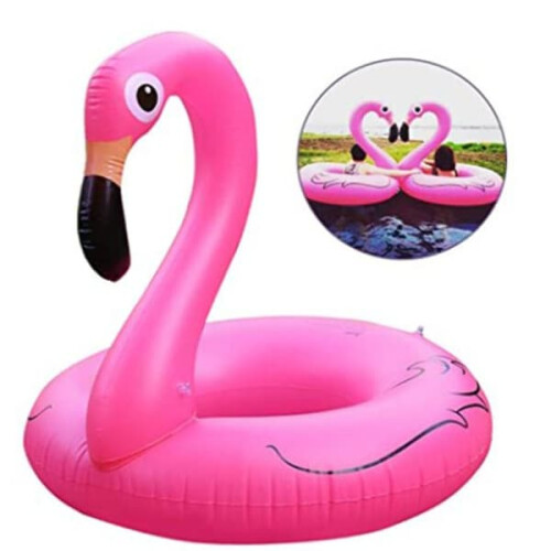 Flamingo inflatable swimming ring 116 cm 2