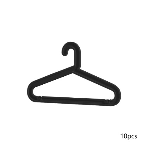 Plastgalgar vuxenstorlek 10-pack svarta 1