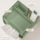 Opklapbare tissuebox organizer van transparant plastic, 7x6,1 inch 6