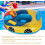Kids inflatable pool float car seat shape 8