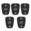 Remote Control Rubber Shell for Hyundai Kia 5 pcs 2