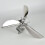 Stainless Steel Scarecrow Wind-Powered Outdoor 3