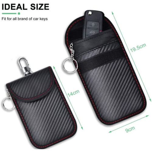 Faraday Bag for Car Key Signal Blocking 2-Pack 1