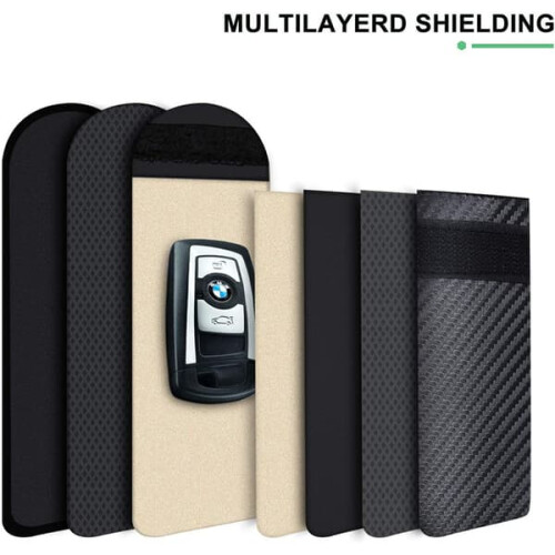 Faraday Bag for Car Key Signal Blocking 2-Pack 2