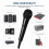 Microfono nero con filo per live streaming e podcasting. 7