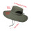 Cappello a secchiello da sole HauiWeiLyai UPF50+ con tesa da 7,6 cm 2