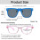 Γυαλιά ηλίου με κλιπ για παιδιά Polarized Παιδικά γυαλιά ηλίου με κλιπ πάνω από γυαλιά 3