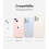 Red rubberized shockproof case for iPhone 13 7