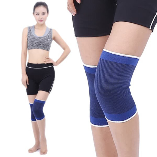 Knee Support Soft Comfortable Blue 2