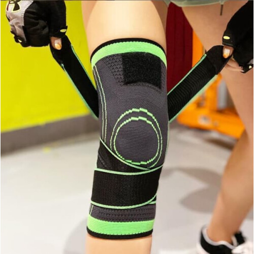 Adjustable knee brace for improved circulation orange M 1