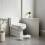 Plastic Potty Stool Adjustable Height for Adults 4