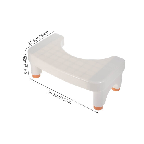 Plastic Potty Stool Adjustable Height for Adults 1