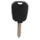 Citroen car key shell black two-button uncut 3
