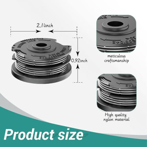 Bosch grass trimmer nylon spools 6.1m x 1.65mm 1