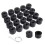 Wheel Nut Cap Covers Black 20pcs with Removal Tool 2