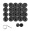 Wheel Nut Cap Covers Black 20pcs with Removal Tool 3