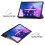 Lenovo Tab M10 Plus 3rd Gen Tri-Fold Case Grey 3