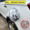 Electric Car Charging Port Cover Black 4