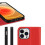 iPhone 13 Pro Max leather wallet case - red 5