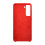 Samsung Galaxy S21 FE silicone case red 3