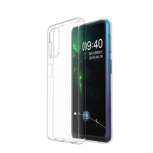 Capa de borracha transparente compatível com Samsung A32 5G. 1
