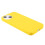iPhone 13 matte TPU case yellow 4