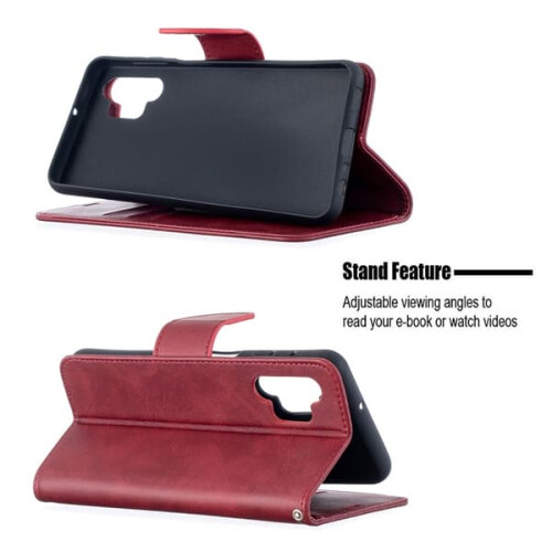 Samsung Galaxy A32 5G solid shark case red 1