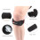 Knee Pads Adjustable Strap Black 2-Pack 3