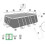 Bestway P6H1419 hose adapter gray 32 cm 4