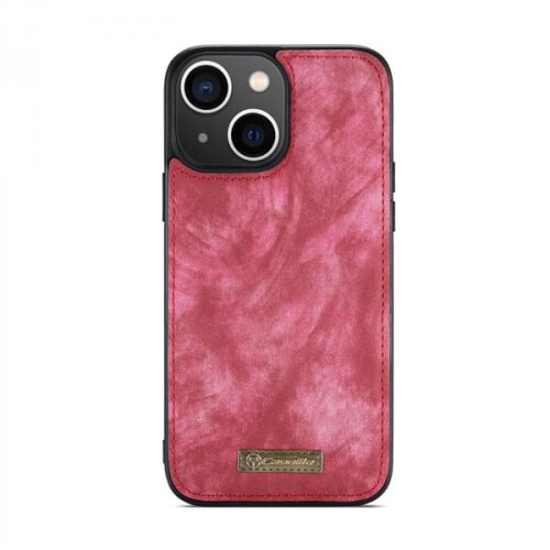 CaseMe wallet case for iPhone 13 red 2-in-1 2