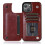iPhone 13 case with card slot brown 2
