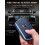 Volvo Smart Car Key Case Blue Protective with Key Ring 3