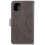 iPhone 13 Mandala Leather Case Grey 3