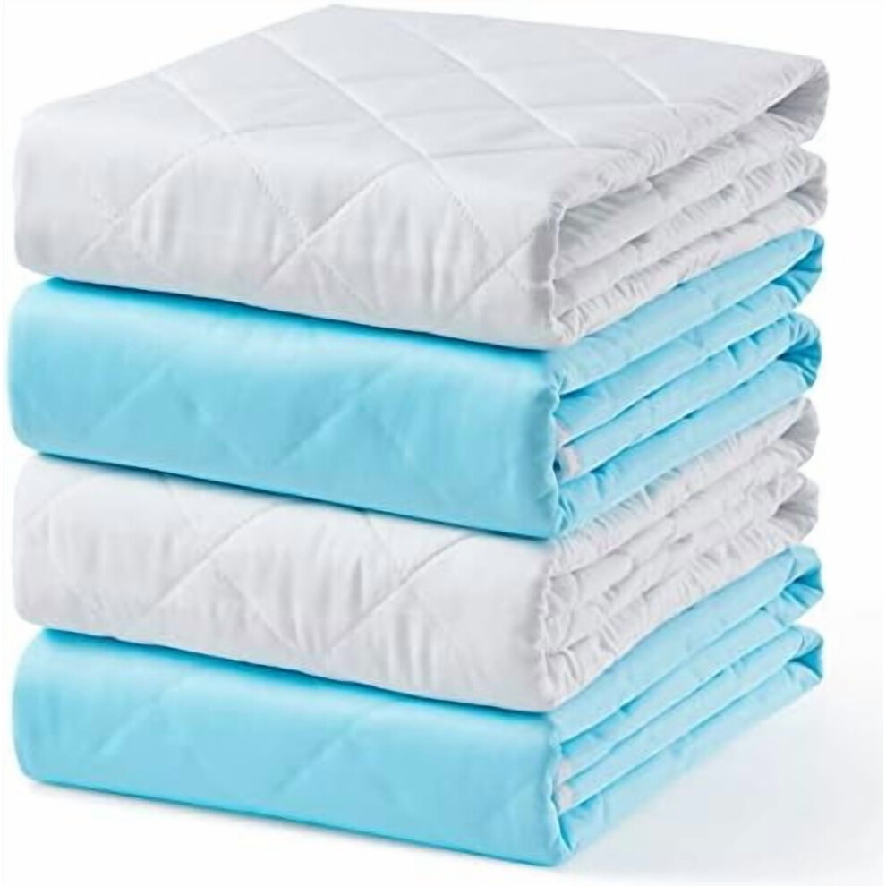 Incontinence Bed Pads Washable Waterproof 34x36 inch 4-Pack