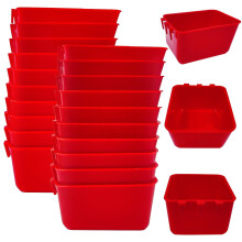 Chicken Coop Feeder Water Cups 16 oz 20 Pcs
