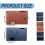 Professional padfolio faux leather binder with clipboard 3