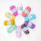 Cotton Yarn for Knitting and Crochet 10-Pack 49m per Roll 4