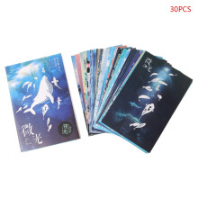 Vintage Glow-in-the-Dark Ocean Postcards 30 pcs
