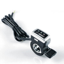 Ebike Thumb Throttle Long Wire Adjustable Power Speed