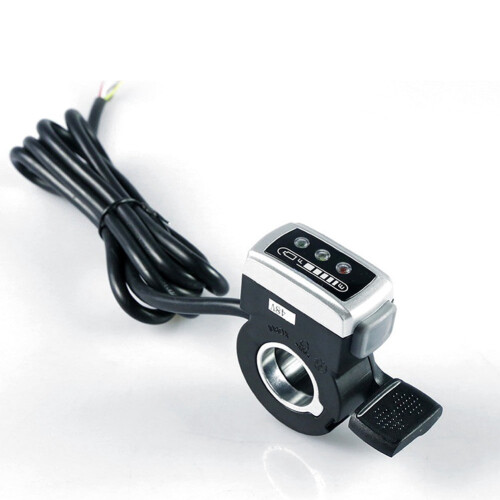 Ebike Thumb Throttle Long Wire Adjustable Power Speed