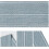 Linen table runner light blue 13 x 120 inches 4