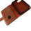 iPhone 13 Mini leather wallet case brown 3