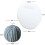Silicone Candle Mold Ball Shape Transparent 3