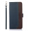 RFID Blocking Wallet Case for Samsung Galaxy S22 Blue Brown 5