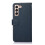 RFID Blocking Wallet Case for Samsung Galaxy S22 Blue Brown 6
