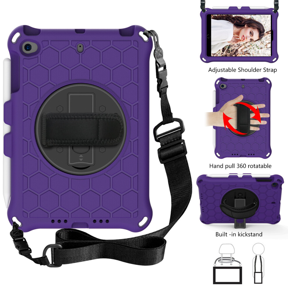 Ipad Mini Case With Shoulder Strap And 360 Kickstand, 9132278365299