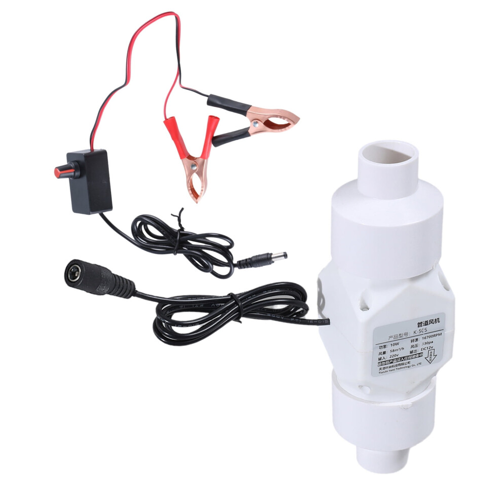 Marine Bilge Air Blower 12V Inline Electric Fan 9401284078517