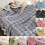 Flannel Blanket for Bed Office Use Mauve 150x200cm 1